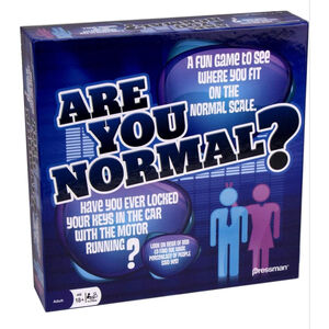 Unisex Pressman Are You Normal? Board Game One Size Blue Purple